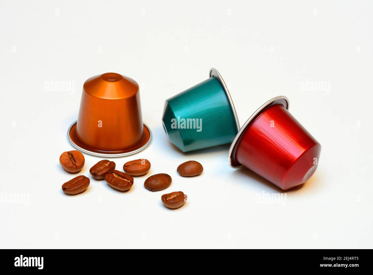 Coffee capsules and beans, coffee capsules, capsule coffee, household