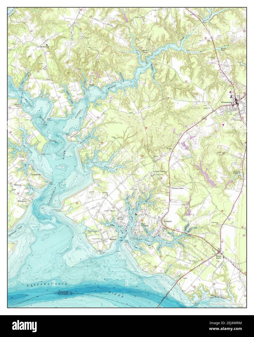 Irvington map hires stock photography and images Alamy