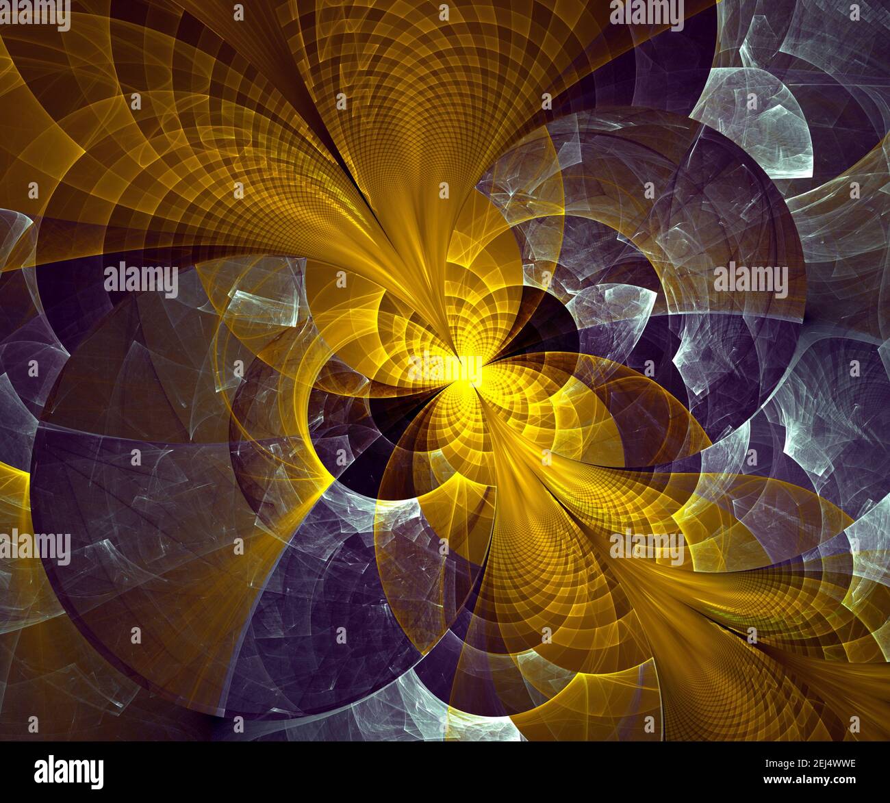 Computer generated fractal artwork for creative art,design and entertainment Stock Photo