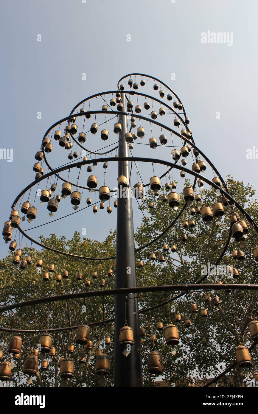 Wind Chimes Garden High Resolution Stock Photography and Images Alamy