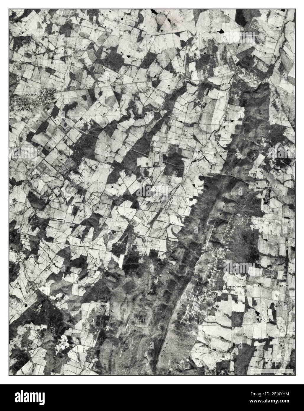 Middleburg, Virginia, map 1977, 124000, United States of America by