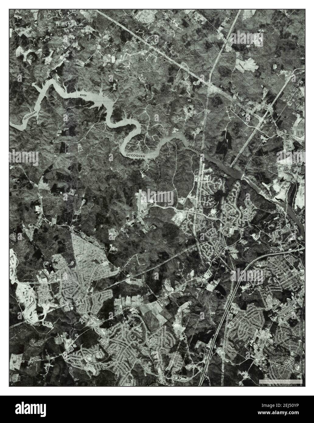 Occoquan, Virginia, map 1977, 124000, United States of America by Timeless Maps, data U.S