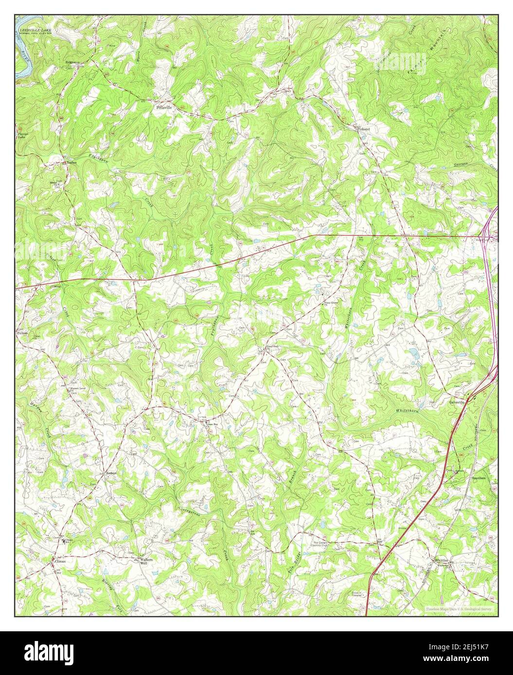 Map of pittsville Cut Out Stock Images & Pictures Alamy