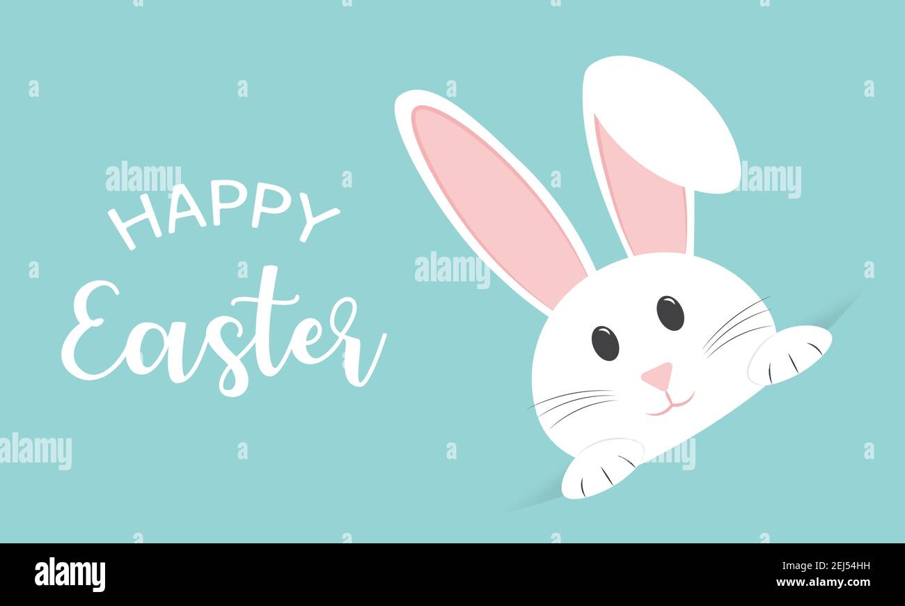 Ears cute fluffy rabbit Stock Vector Images - Alamy