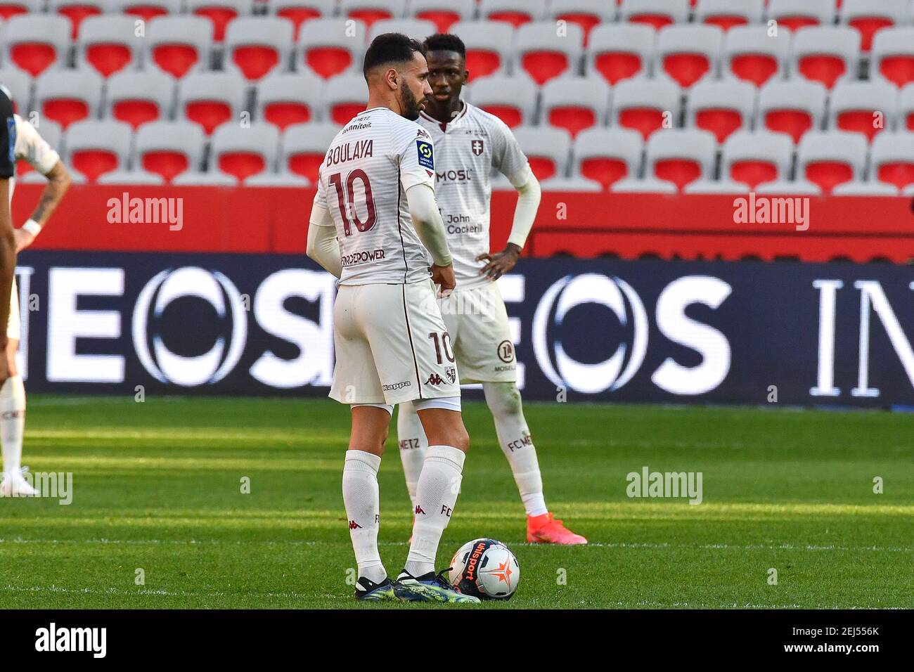 Farid Boulaya - OGC Nice vs Football Club de Metz - Ligue 1 Uber 