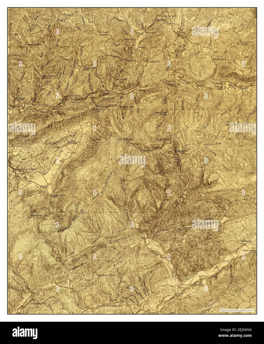 Wise Virginia map 1920 1 48000 - Wise Virginia Map 1920 148000 United States Of America By Timeless Maps Data Us Geological Survey 2EJ56NG