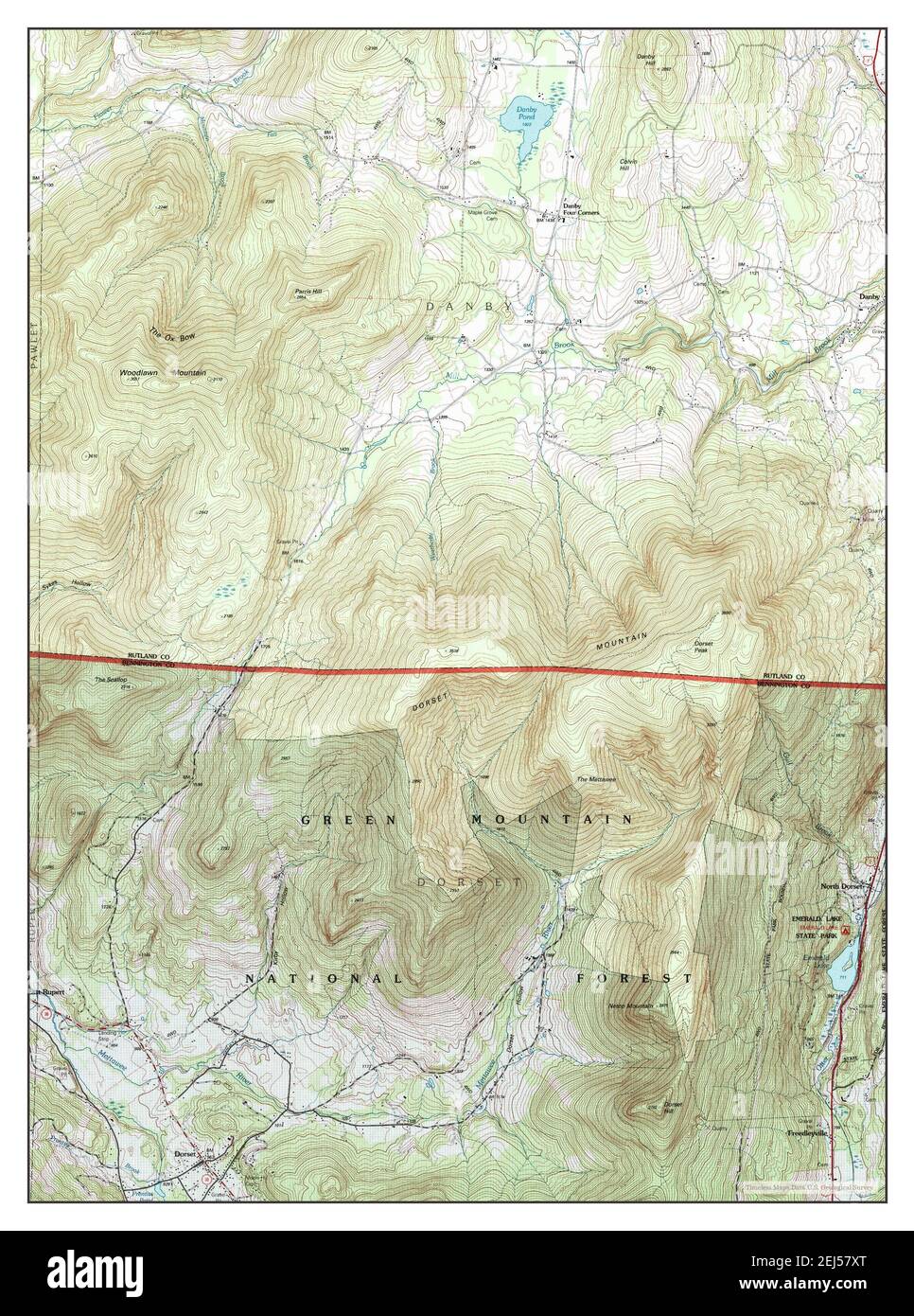 Old map of dorset Cut Out Stock Images & Pictures Alamy