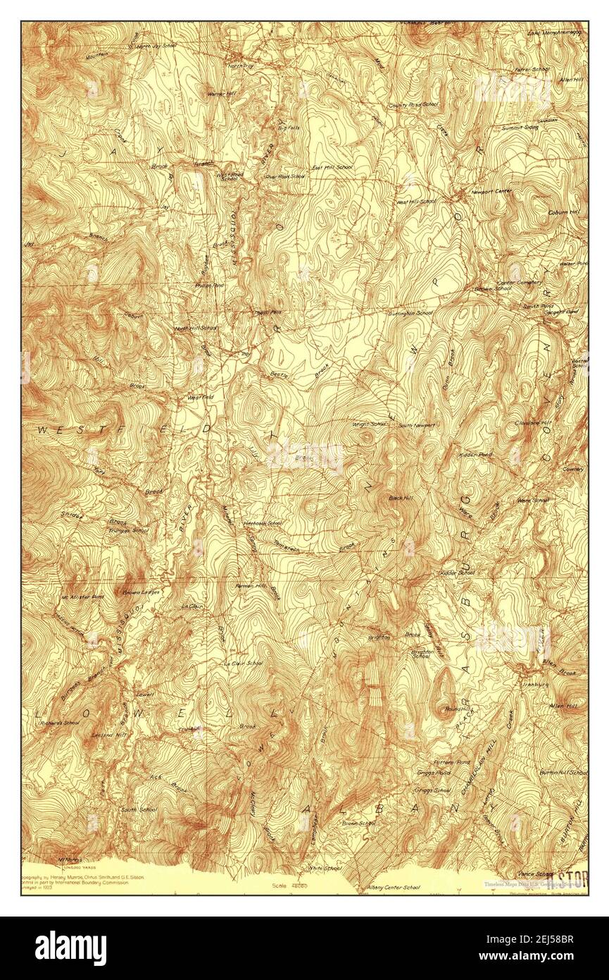 Irasburg, Vermont, map 1923, 148000, United States of America by