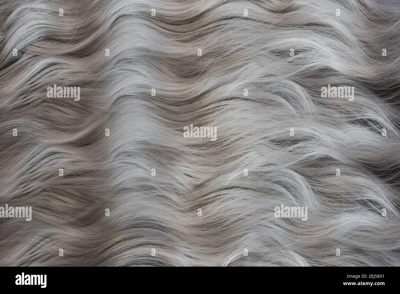 Blonde wavy hair texture as background Stock Photo