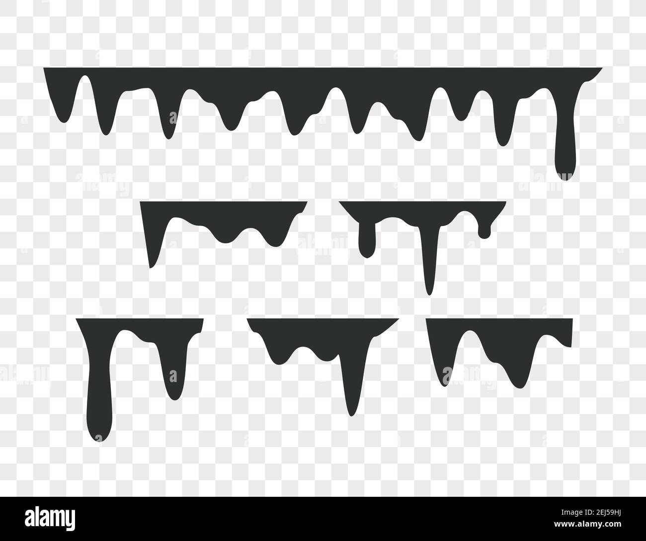 Vector illustration. liquid dripping paint oil Stock Vector Image & Art ...