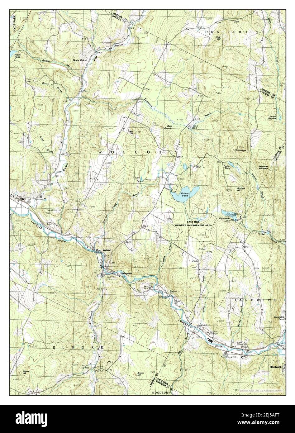 Map of wolcott hires stock photography and images Alamy