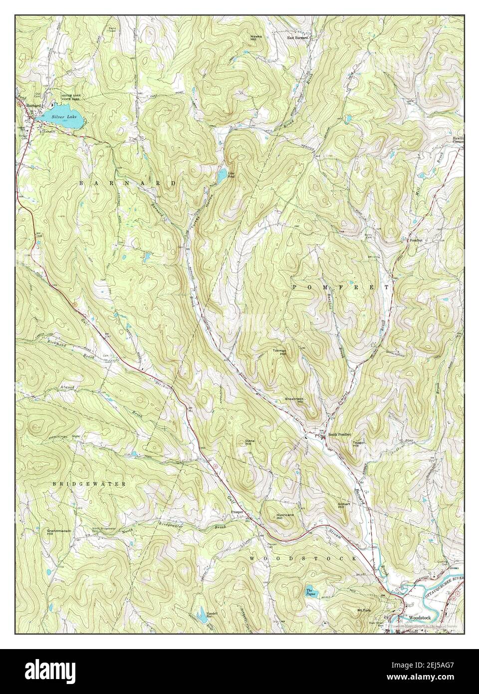Map of north woodstock hires stock photography and images Alamy