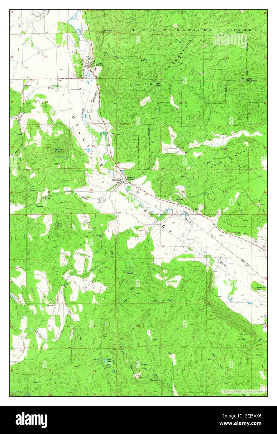 Map of addy washington state hires stock photography and images Alamy