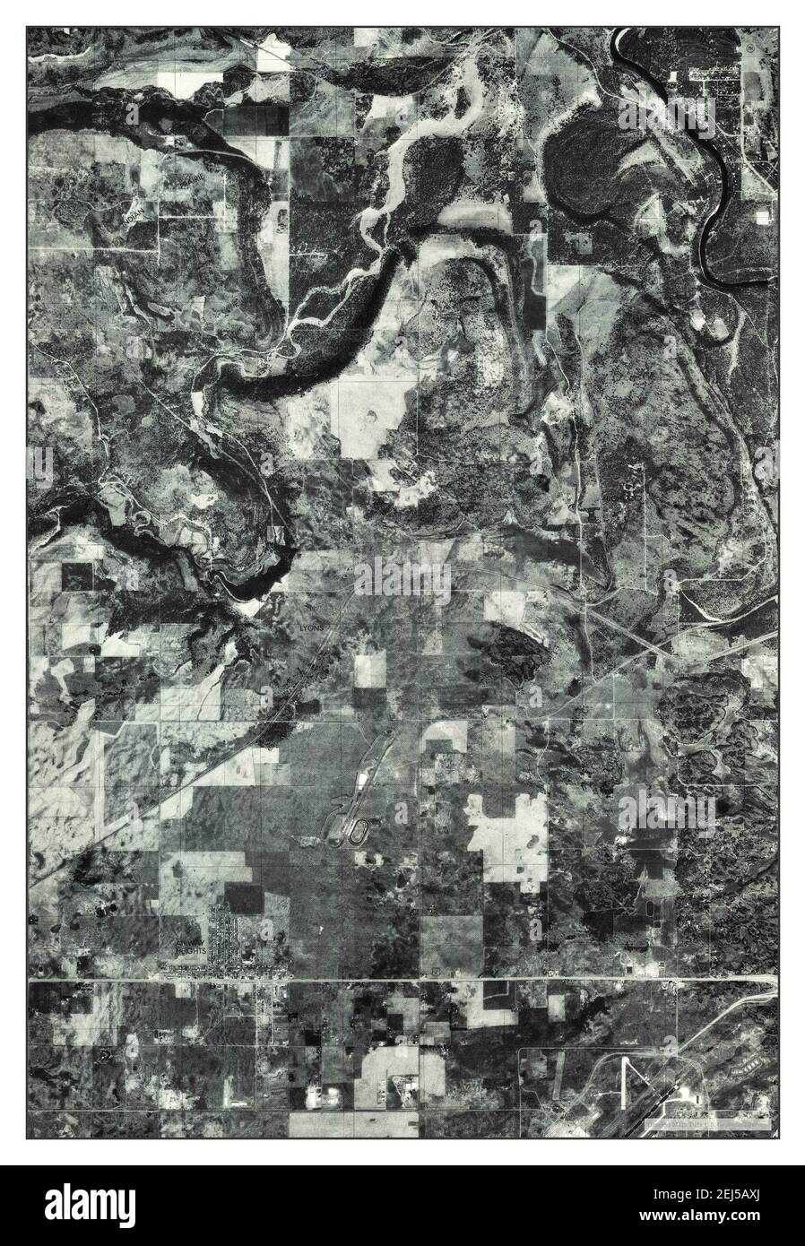 Airway Heights, Washington, map 1978, 124000, United States of America