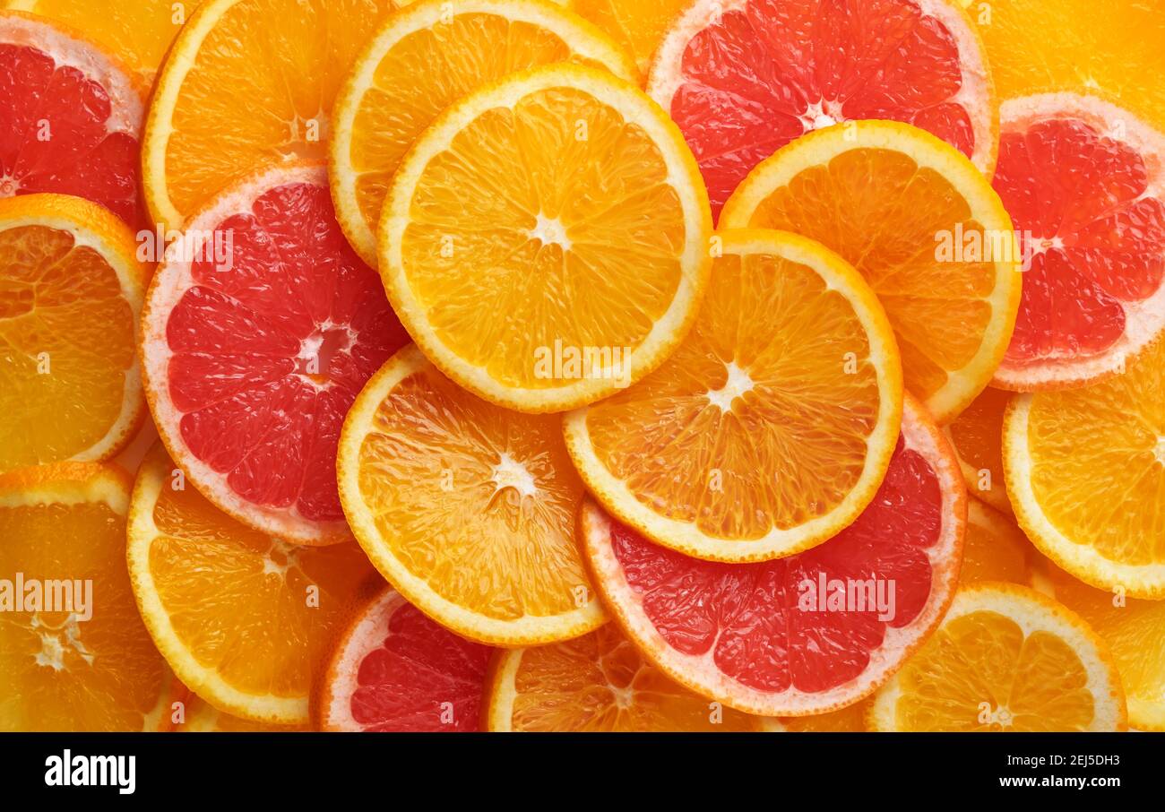 Slice red orange citrus segment hi-res stock photography and images - Alamy