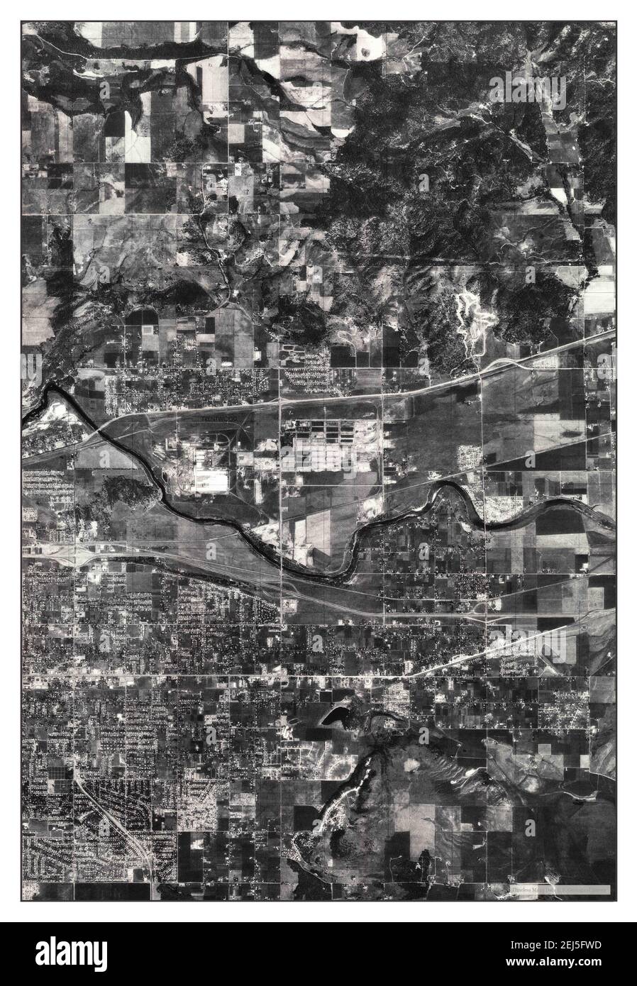 Greenacres, Washington, map 1978, 124000, United States of America by