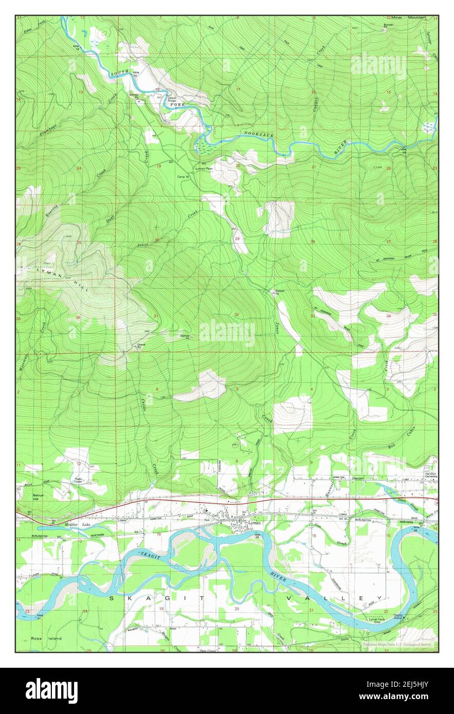 Map of lyman hires stock photography and images Alamy
