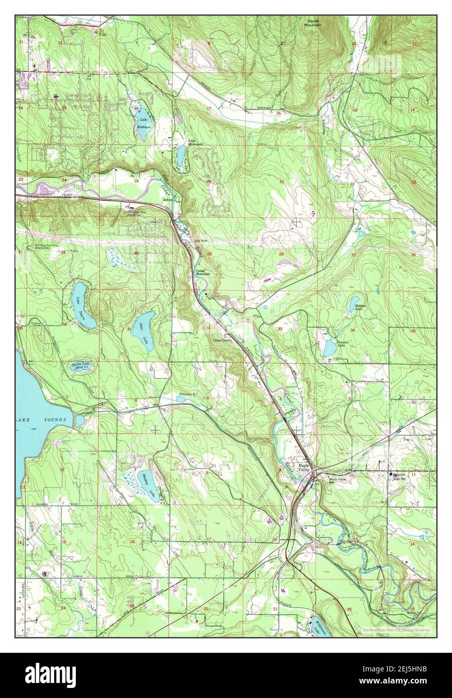 Maple Valley Washington Map Maple Valley Washington Map Hi-Res Stock Photography And Images - Alamy