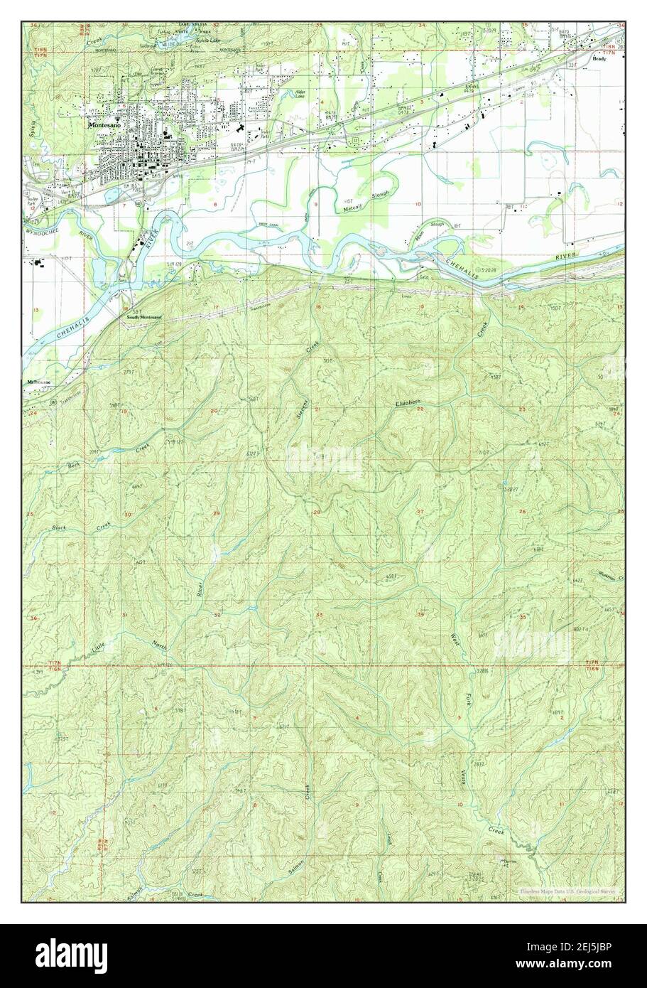 Map of montesano hires stock photography and images Alamy