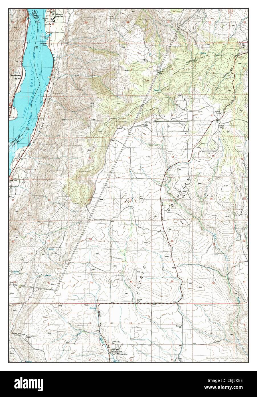 Orondo map Cut Out Stock Images & Pictures Alamy