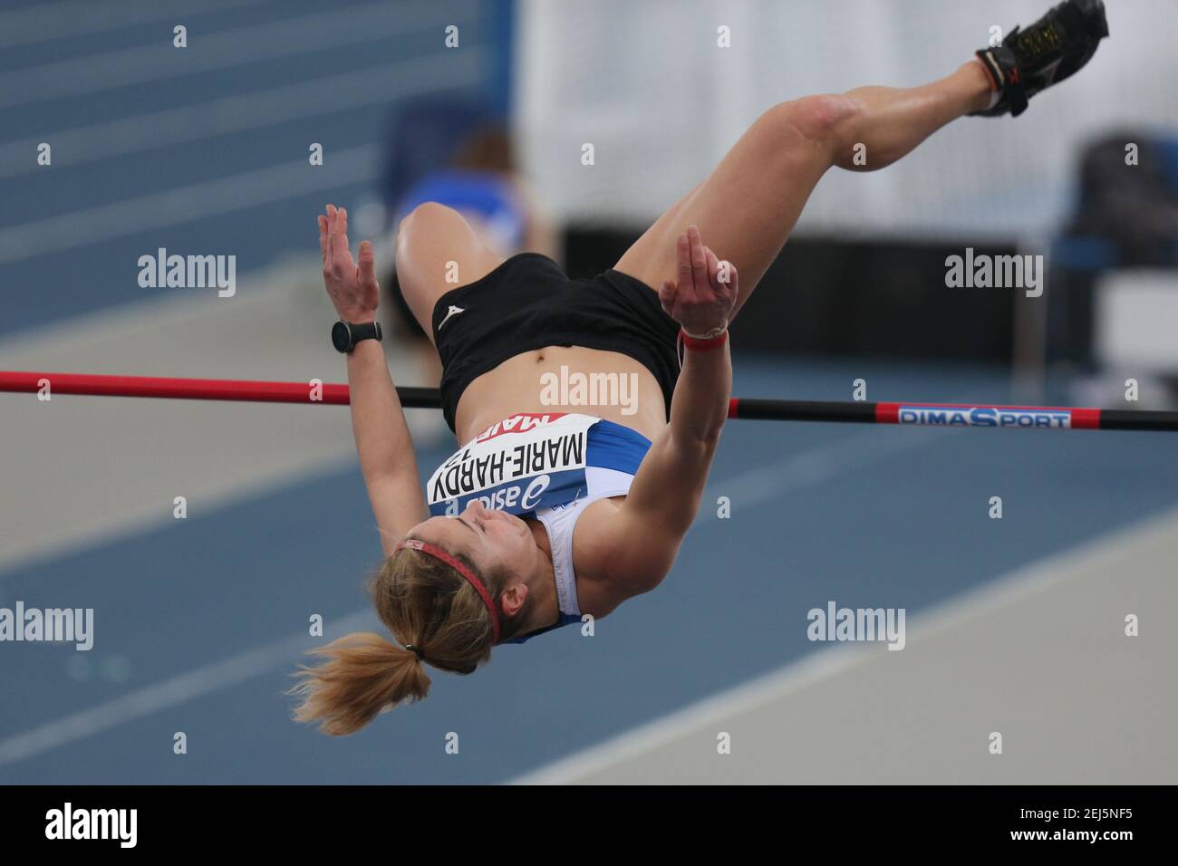 MARIE-HARDY Diane of Montpellier Athletic Mediterra then Finale heptathlon high jump  Women   during the French Indoor Athletics Championships 2021 on February 21, 2021 at Stadium Miramas Metropole in Miramas, France - Photo Laurent Lairys / DPPI Stock Photo