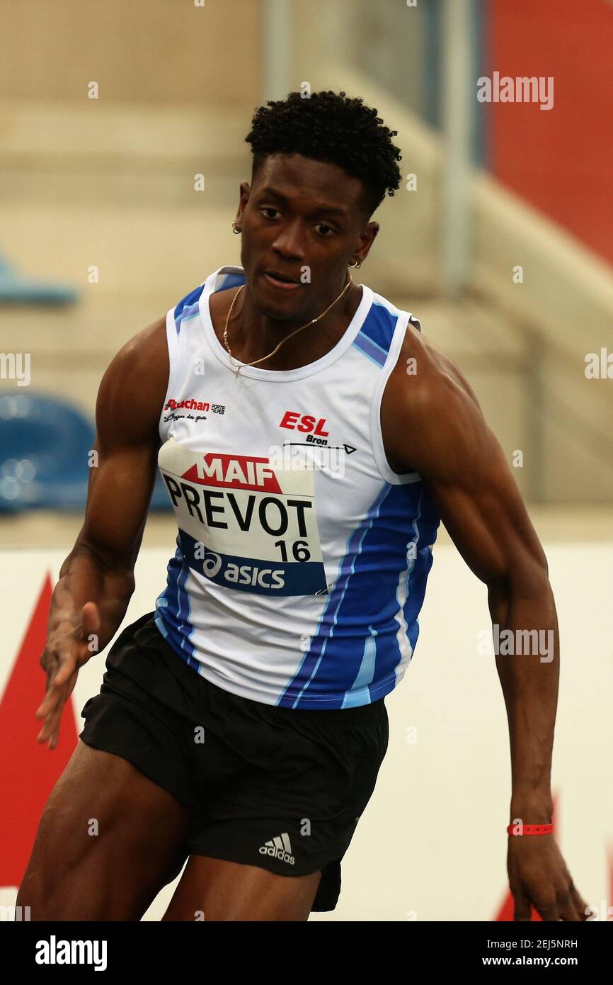 LOIC PREVOT of Entente Sud Lyonnais then 2eme Series 200 M Men during the  French Indoor