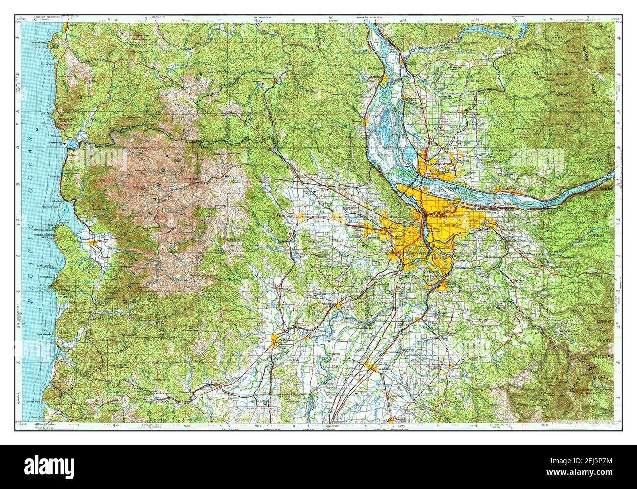 Antique map of vancouver hires stock photography and images Alamy