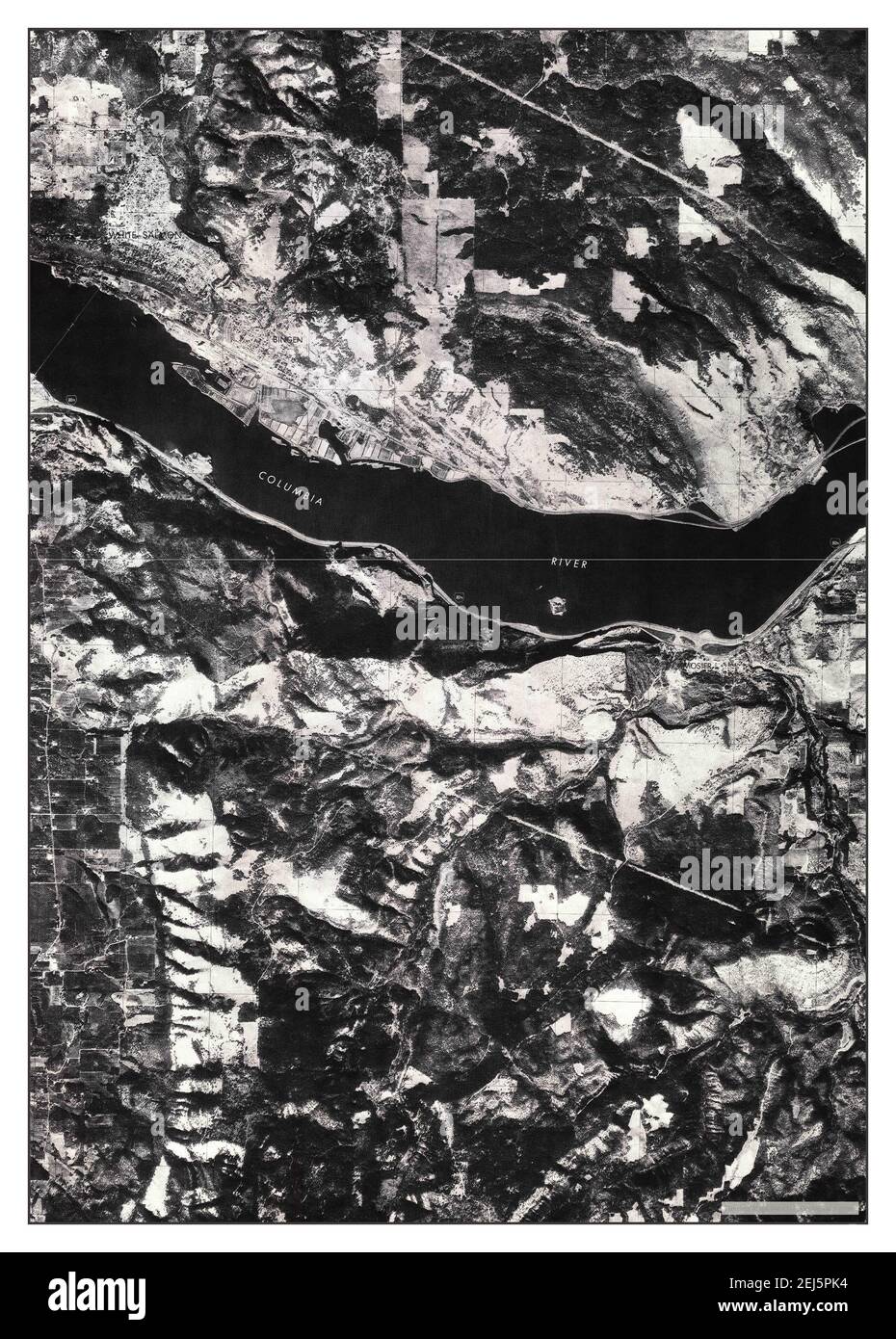 White Salmon, Washington, map 1975, 124000, United States of America by Timeless Maps, data U.S