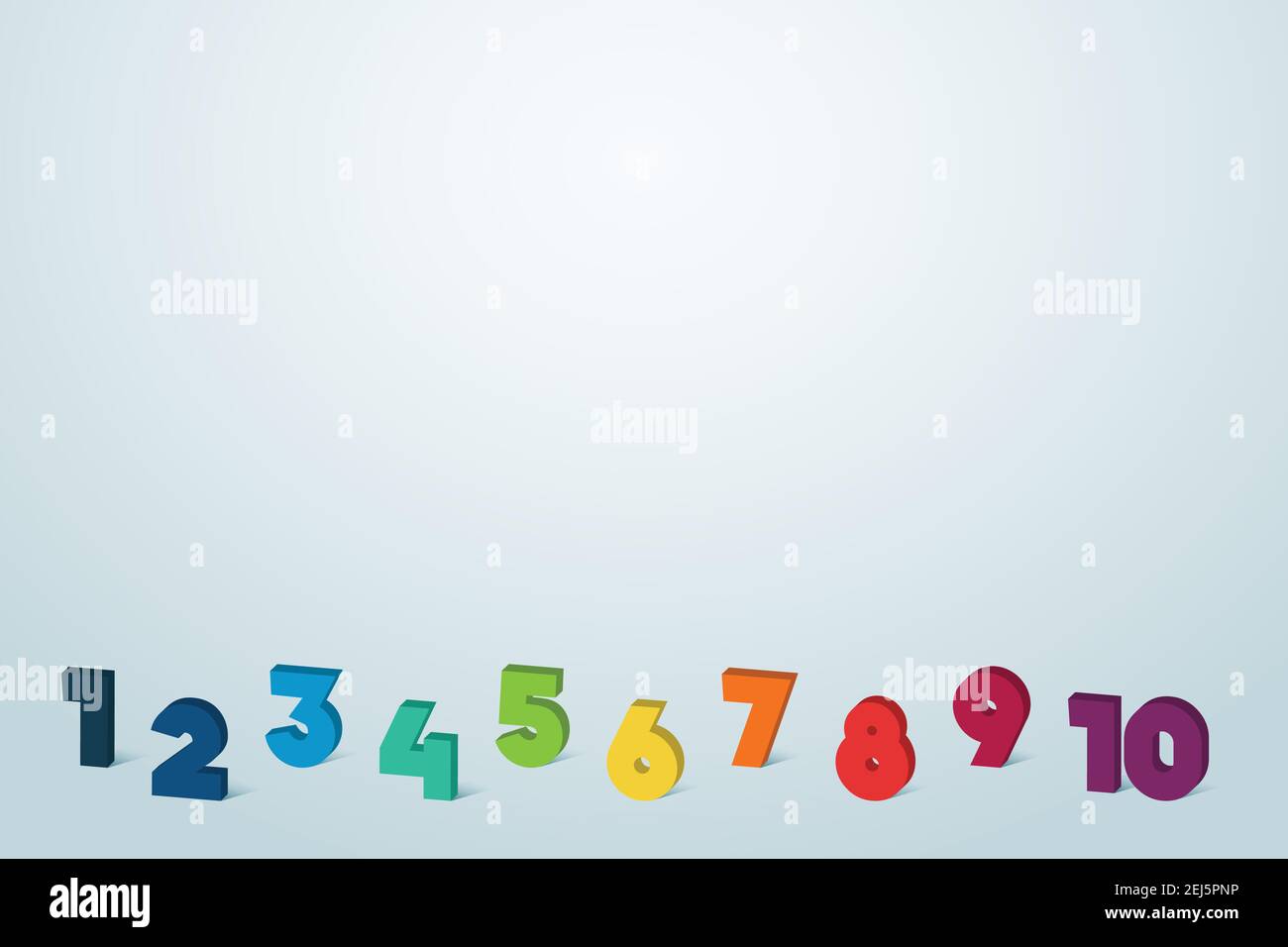 Infographic Numbered Steps 2 Stock Vector