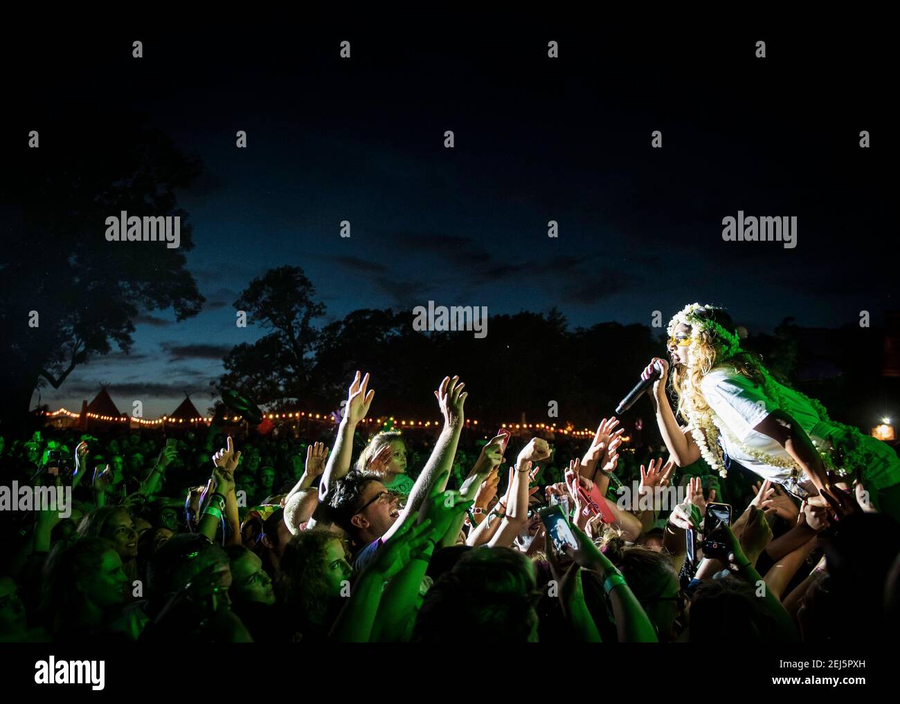 MIA (Mathangi Arulpragasam) performs live at Bestival 2018 Lulworth