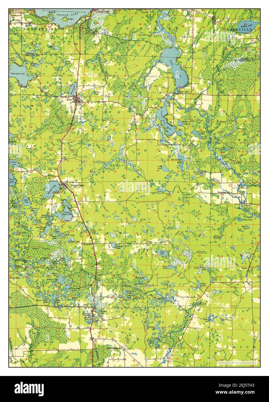 Map of elcho hires stock photography and images Alamy