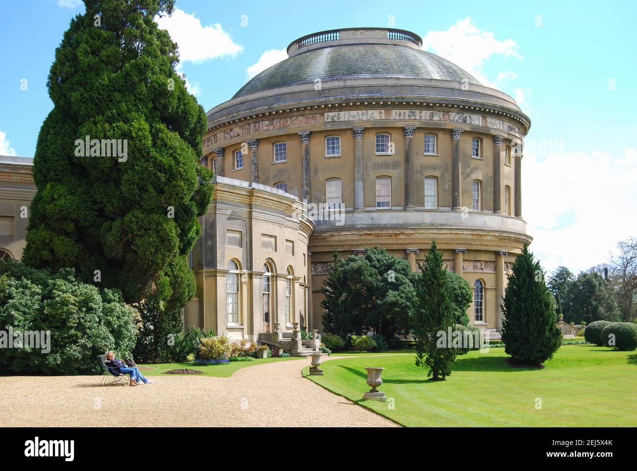 Ickworth House and gardens, Bury St Edmunds, Suffolk, England, United Kingdom Stock Photo