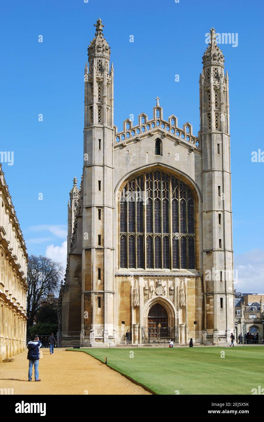 King's College Chapel, King's College, Cambridge, Cambridgeshire, England, United Kingdom Stock Photo