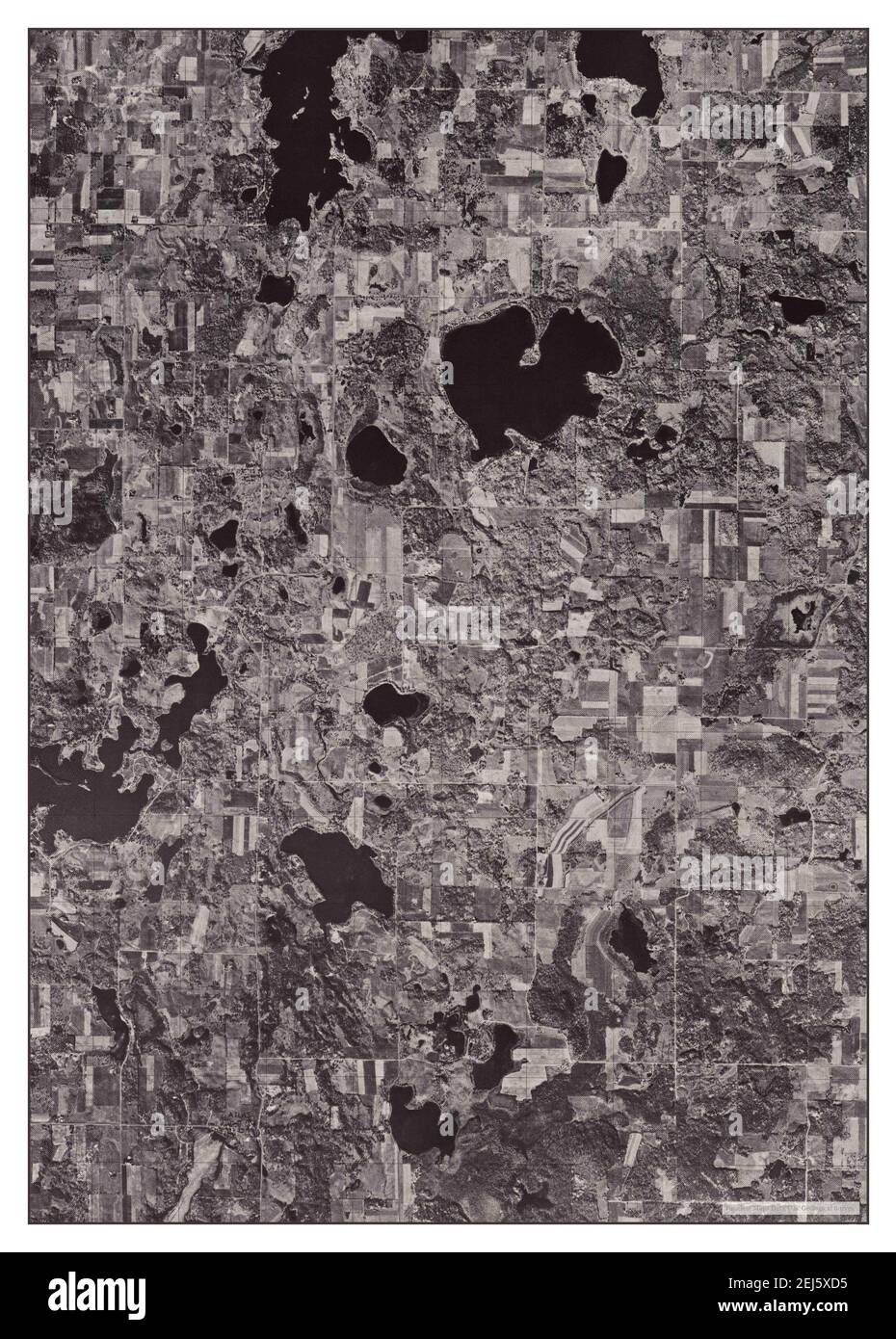 Map of milltown wisconsin hires stock photography and images Alamy