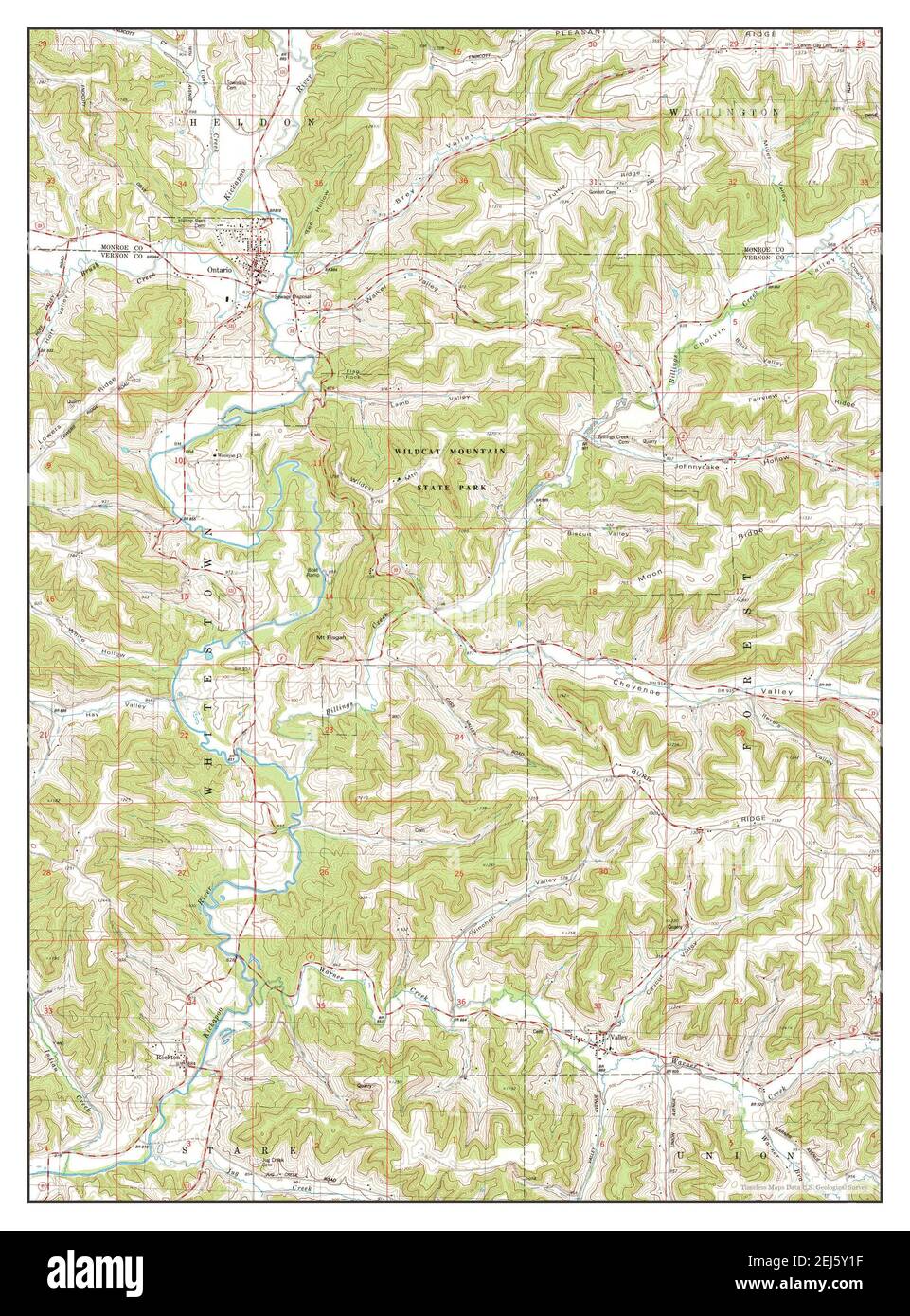 Ontario historic map hires stock photography and images Alamy