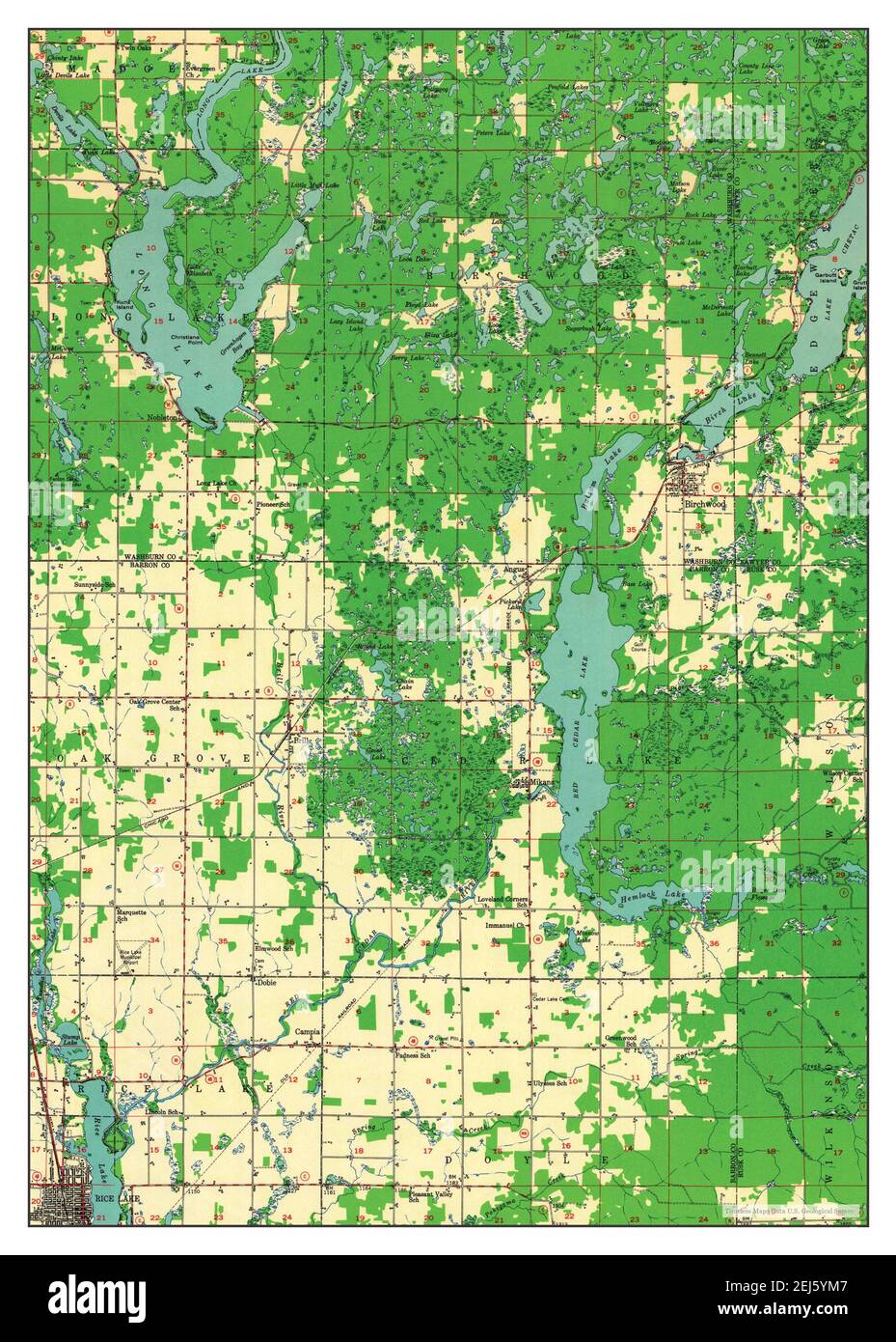 Rice lake Cut Out Stock Images & Pictures Alamy