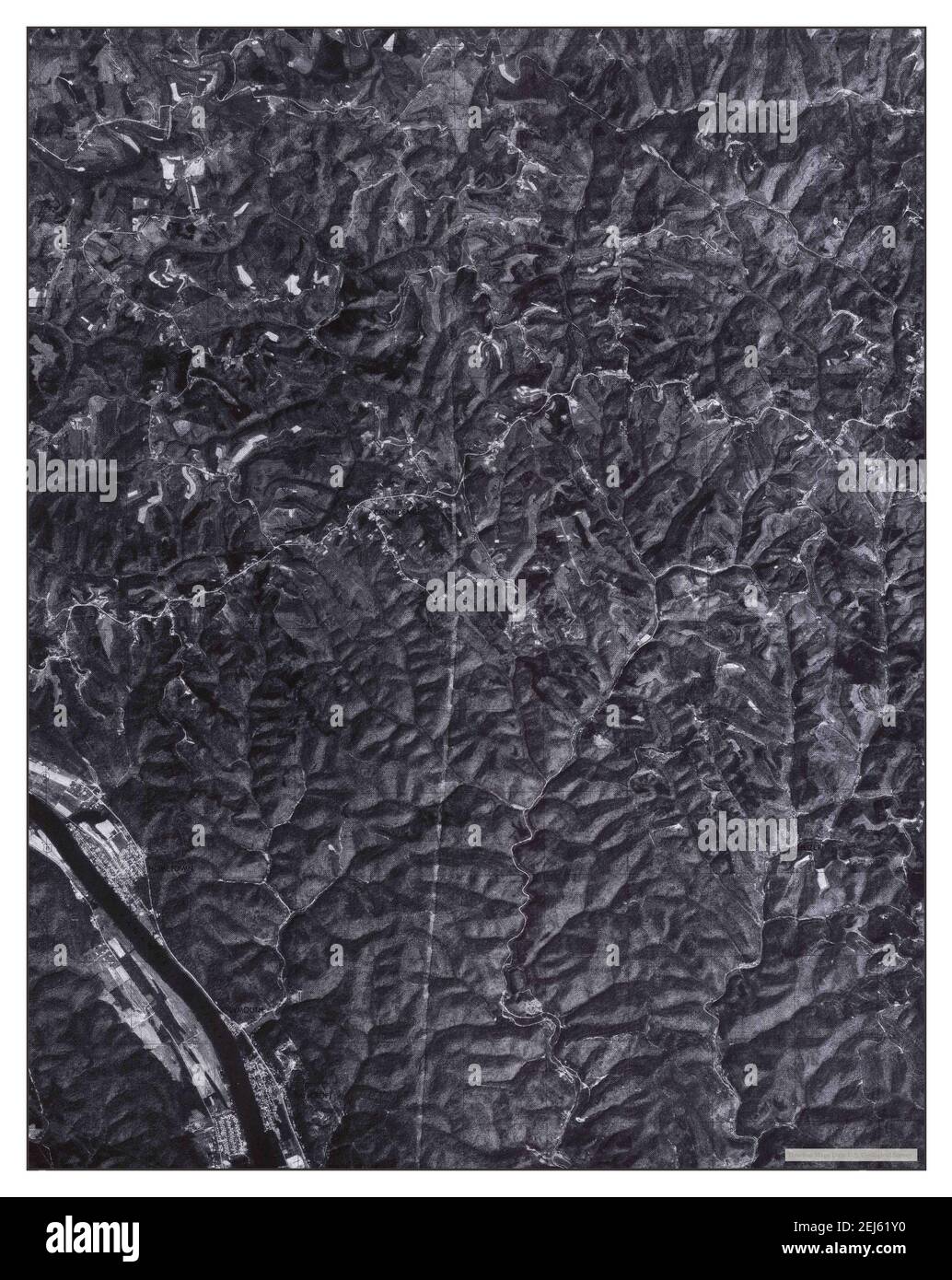 Bancroft, West Virginia, map 1976, 124000, United States of America by