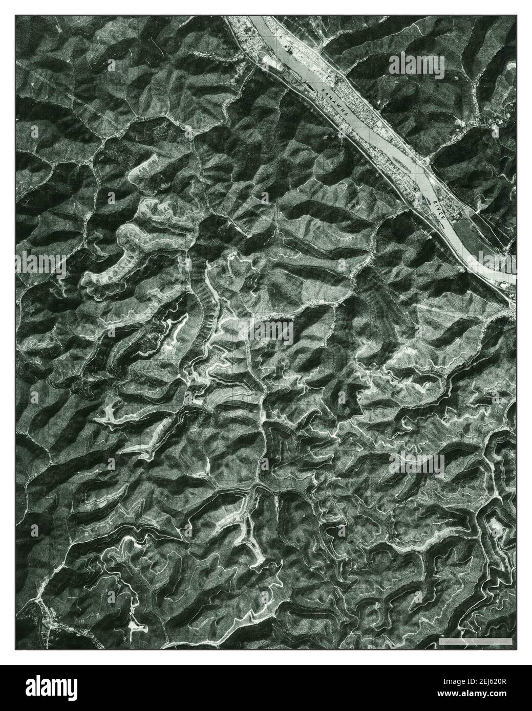 Belle, West Virginia, map 1977, 124000, United States of America by Timeless Maps, data U.S