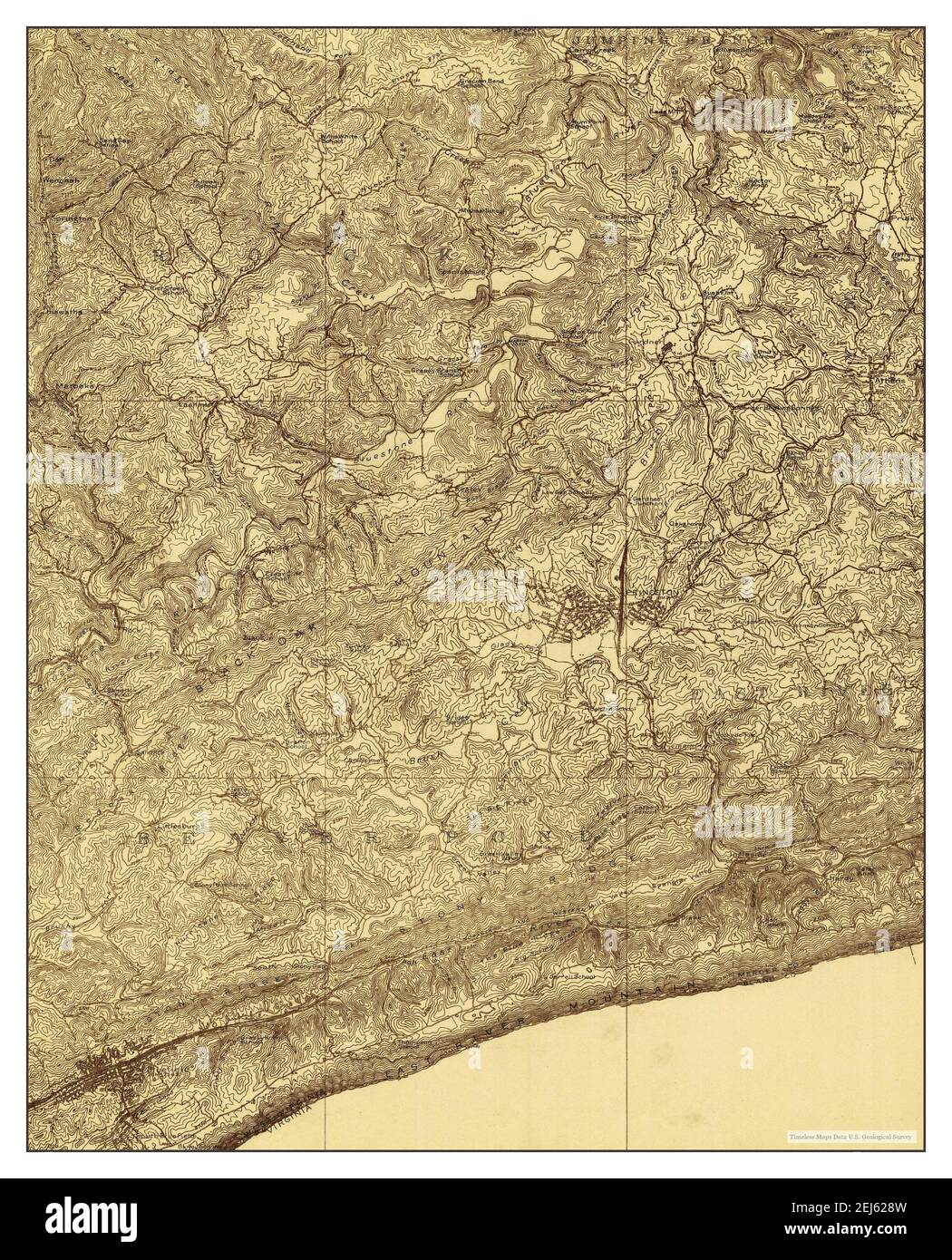 Bluefield, West Virginia, map 1913, 1:48000, United States of America ...