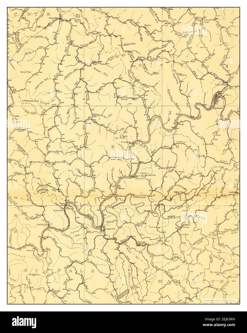 Gassaway, West Virginia, map 1908, 148000, United States of America by
