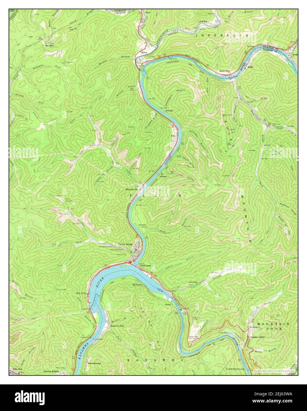 Gauley bridge hires stock photography and images Alamy