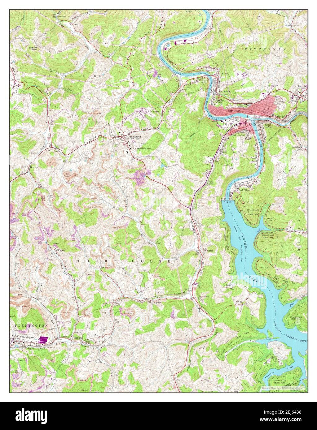 Grafton virginia map Cut Out Stock Images & Pictures Alamy