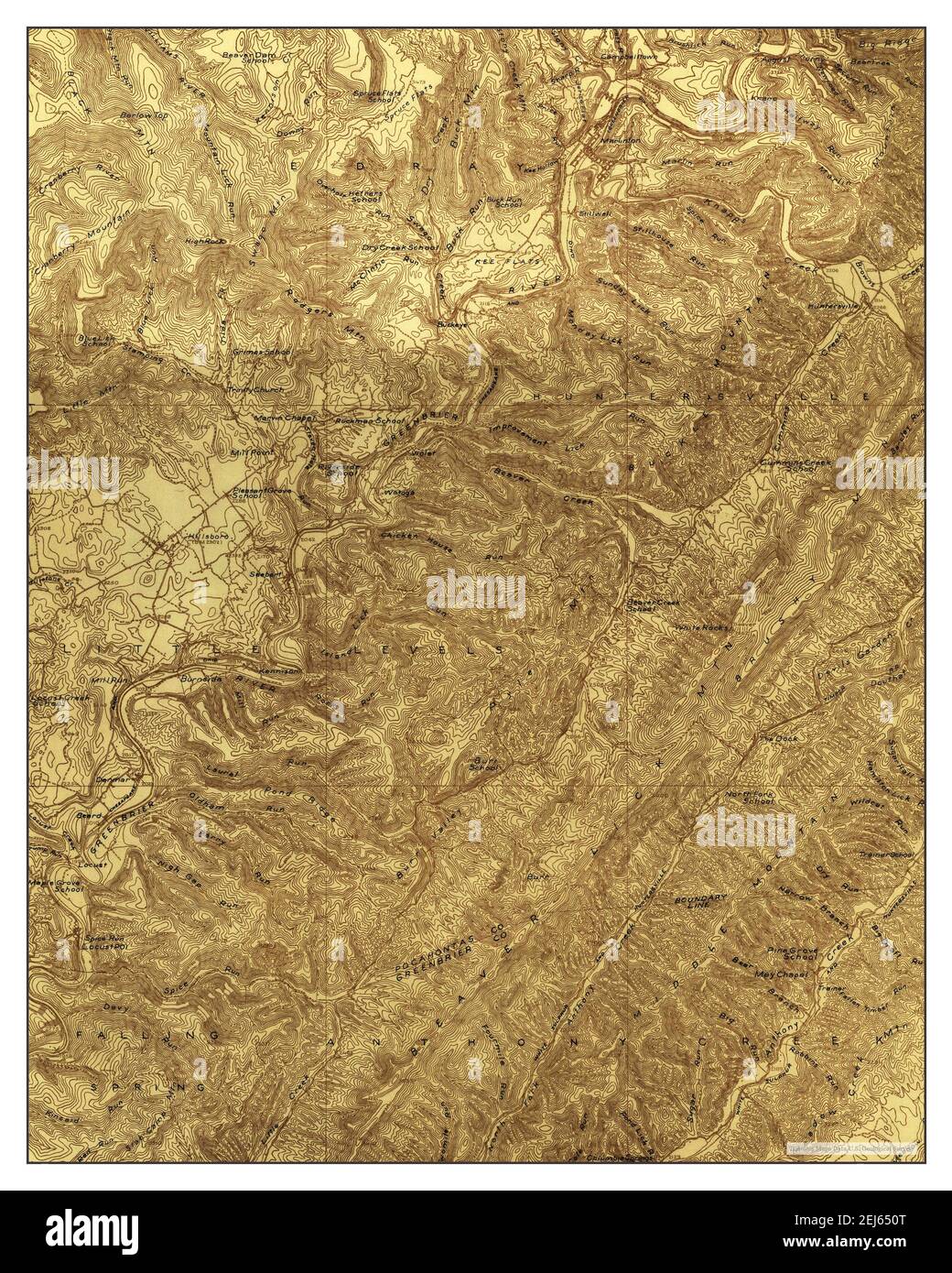 Marlinton, West Virginia, map 1923, 148000, United States of America