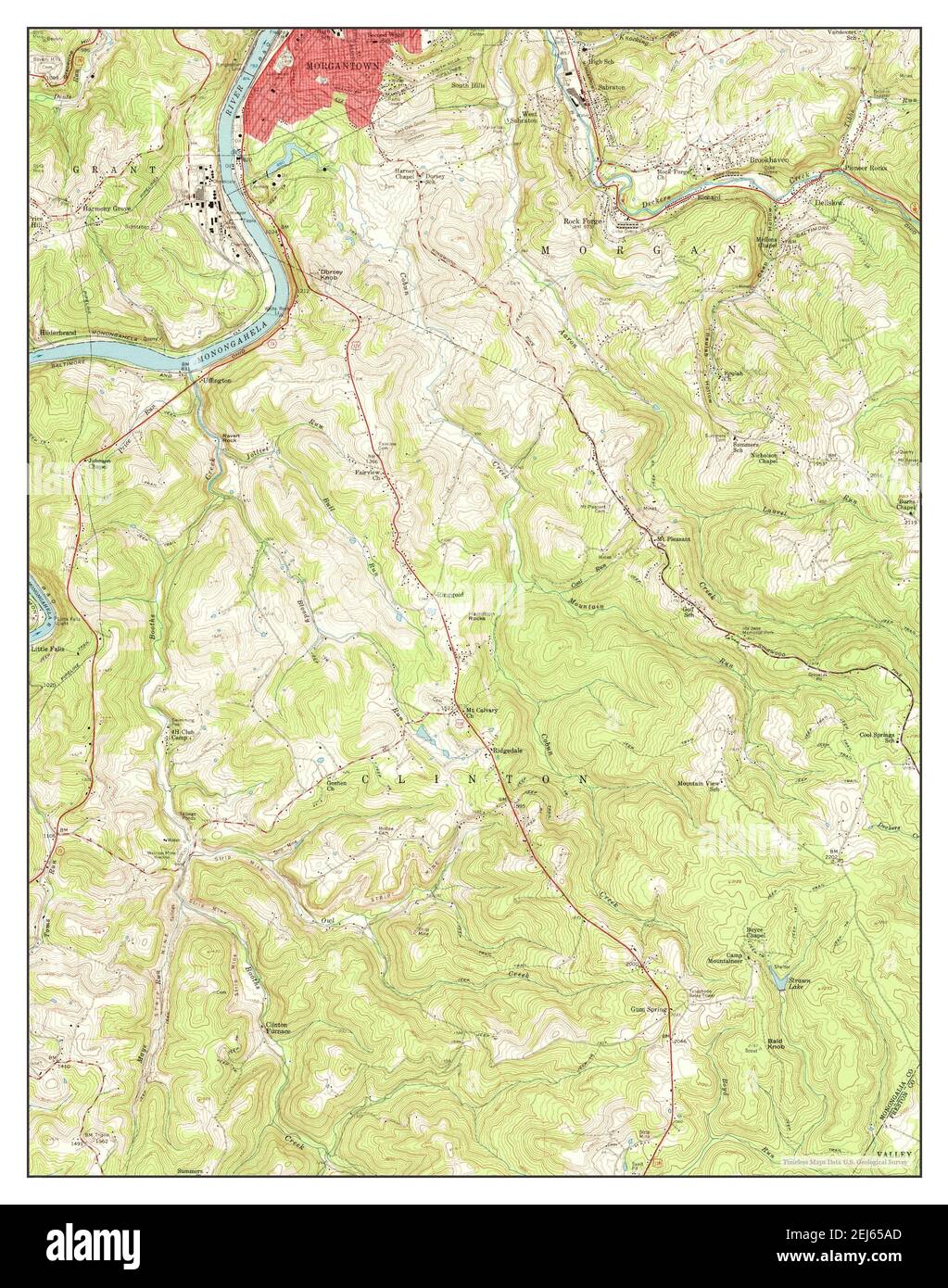 Map of virginia hires stock photography and images Alamy