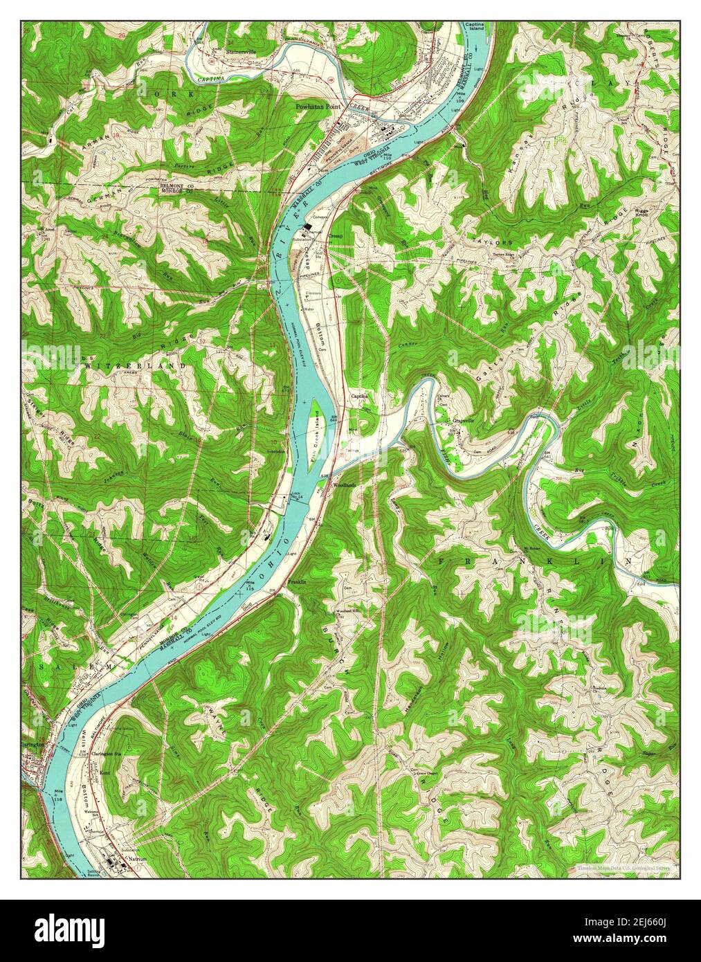 Powhatan virginia map Cut Out Stock Images & Pictures Alamy