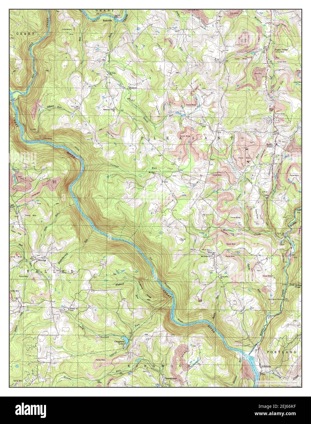 West point virginia map hires stock photography and images Alamy