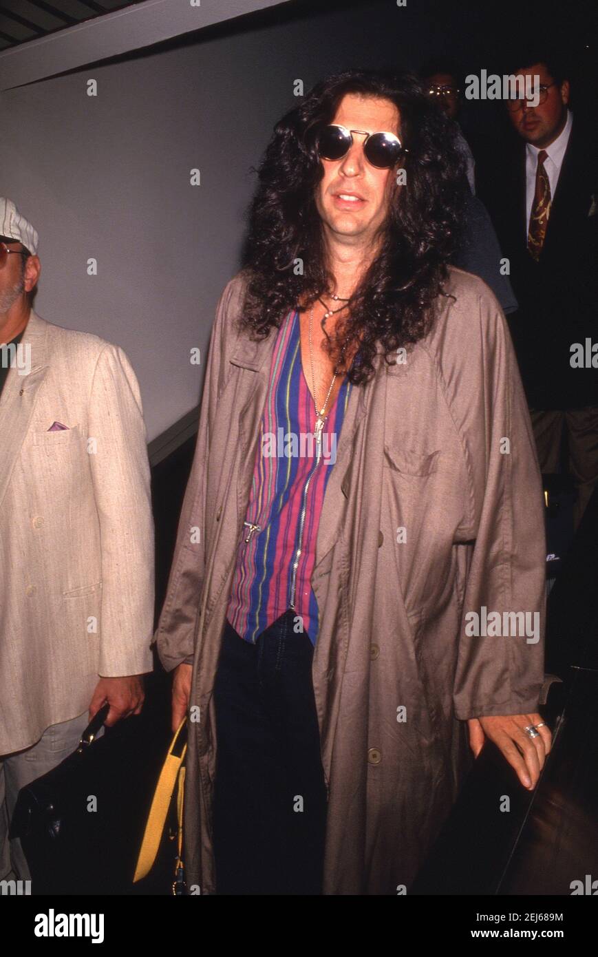 Howard Stern Arriving From New York at Los Angeles International