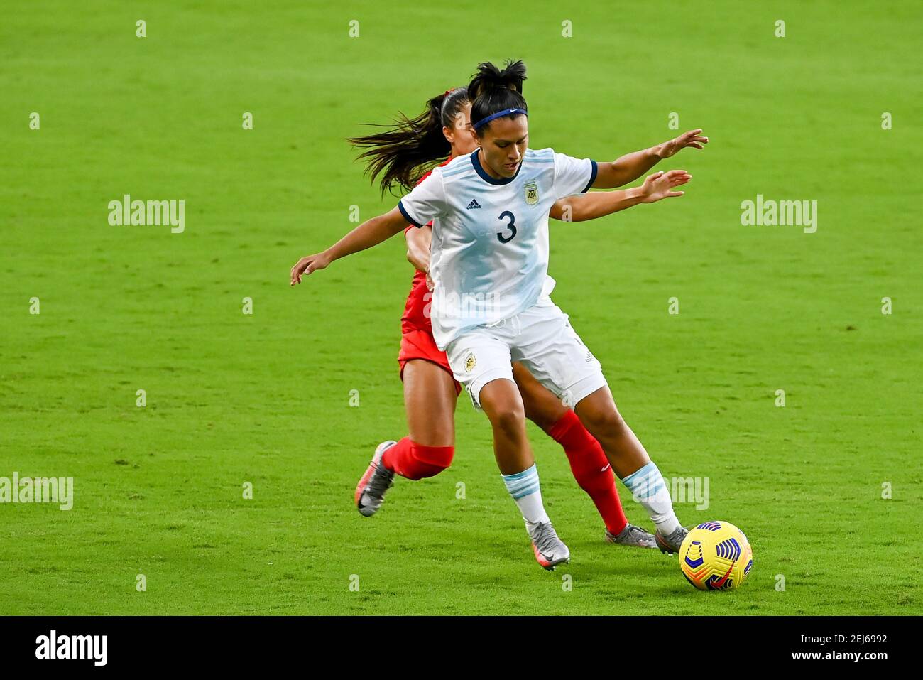 Eliana Stabile #3 of Argentina, Canada vs Argentina, SheBelieves