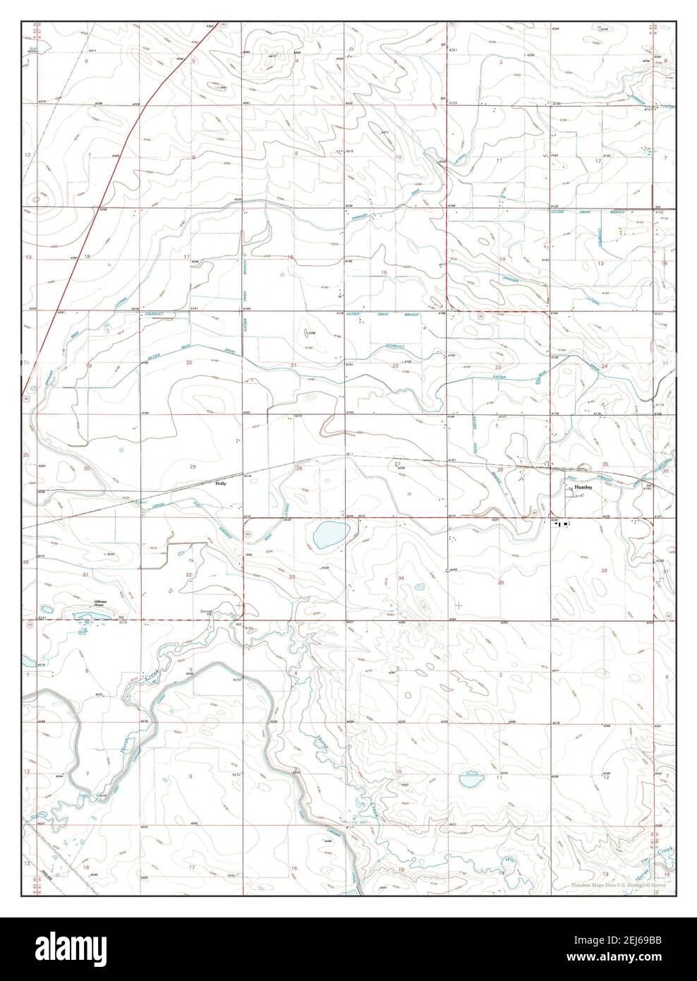 Huntley map hires stock photography and images Alamy