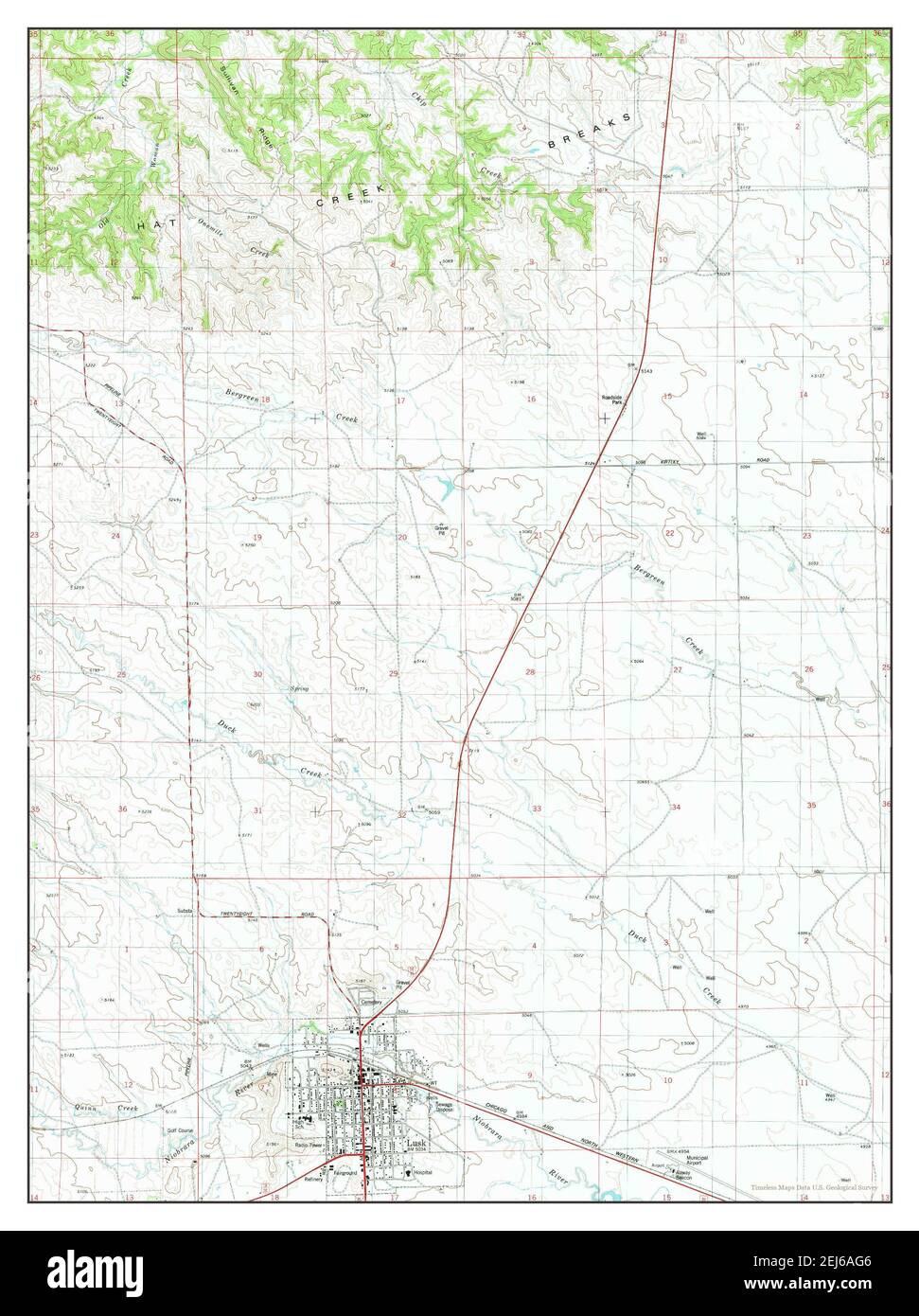 Lusk map Cut Out Stock Images & Pictures Alamy